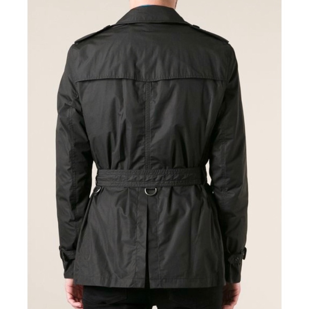 SOLD - New Burberry Brit short trench coat size M - Picture 5 of 8